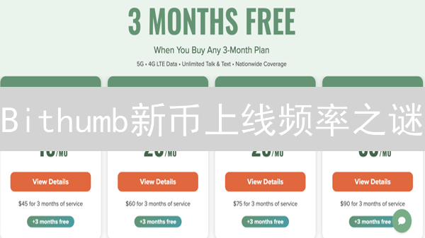 Bithumb新币上线频率之谜：揭秘高低与投资机会！
