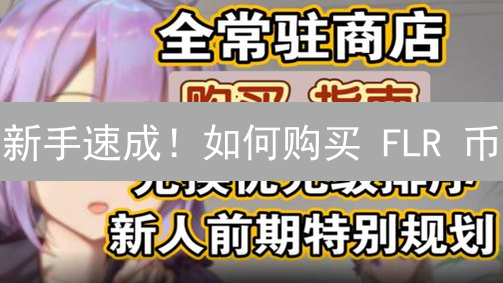 新手速成！如何购买 FLR 币？这份指南让你轻松入门！