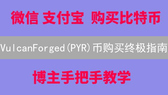 VulcanForged(PYR)币购买终极指南：新手入门教程